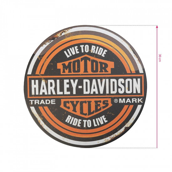 Dekoračná tabuľka Harley CT176 Dekoračná tabuľka Harley CT176