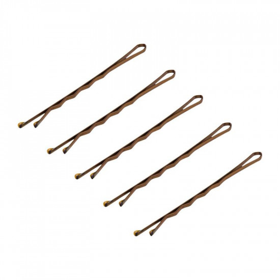 Kadernícke sponky do vlasov E-57 120 ks 5,6 cm zlaté Kadernícke sponky do vlasov E-57 120 ks 5,6 cm zlaté