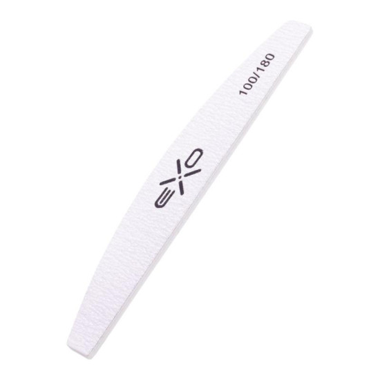 Exo pilník na nechty polmesiac 100/180 1 ks safe pack Exo pilník na nechty polmesiac 100/180 1 ks safe pack