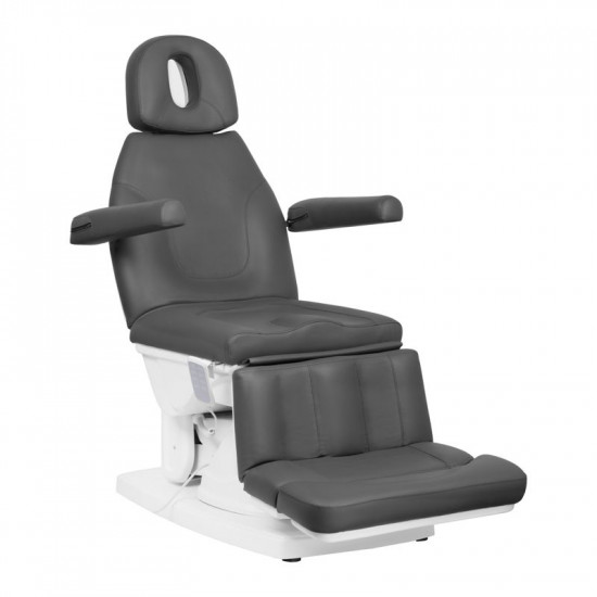 Elektrické kozmeticko podologicé kreslo Kate 4 motorové šedé