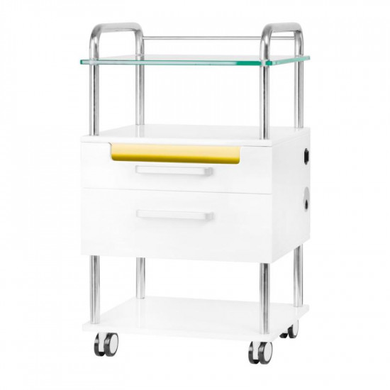Pedikérsky stolík 6052 T biely Pedikérsky stolík 6052 T biely