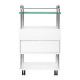 Pedikérsky stolík 6052 T biely Pedikérsky stolík 6052 T biely