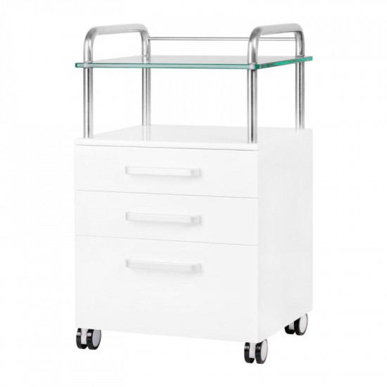 Pedikérsky stolík 6053 biely Pedikérsky stolík 6053 biely