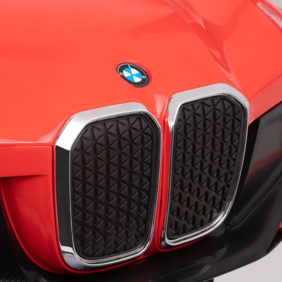 Detské kadernícke kreslo autíčko BMW červené Detské kadernícke kreslo autíčko BMW červené