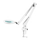 Kozmetická lupa lampa LED Glow 308 na stôl biela