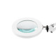 Kozmetická lupa lampa LED Glow 308 na stôl biela