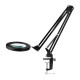 Kozmetická lupa lampa LED Glow 308 na stôl čierna Kozmetická lupa lampa LED Glow 308 na stôl čierna
