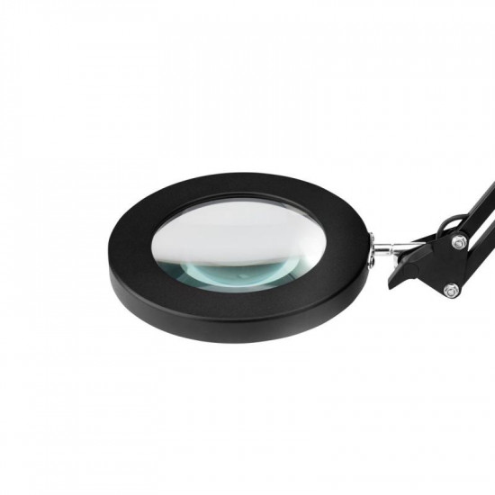 Kozmetická lupa lampa LED Glow 308 na stôl čierna Kozmetická lupa lampa LED Glow 308 na stôl čierna