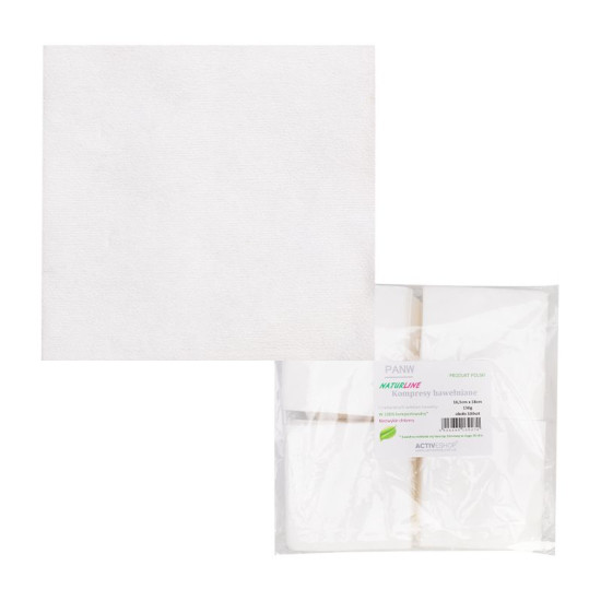 Naturline Bavlnené kompresy 150 g 16,5 cm x18 cm Naturline Bavlnené kompresy 150 g 16,5 cm x18 cm