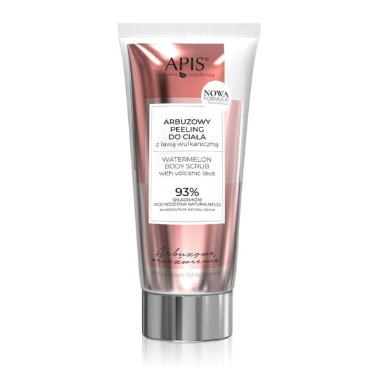 Apis melónové osvieženie, melónový telový peeling s vulkanickou lávou 200 ml Apis melónové osvieženie, melónový telový peeling s vulkanickou lávou 200 ml