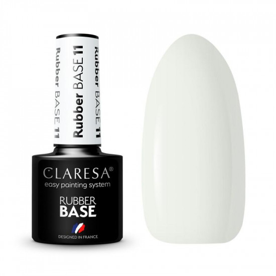 Claresa farebná Rubber báza na nechty, priesvitná nr. 11 - 5g Claresa farebná Rubber báza na nechty, priesvitná nr. 11 - 5g