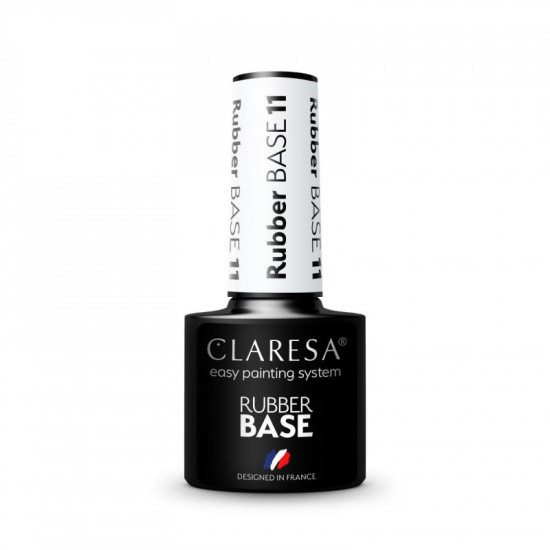 Claresa farebná Rubber báza na nechty, priesvitná nr. 11 - 5g Claresa farebná Rubber báza na nechty, priesvitná nr. 11 - 5g