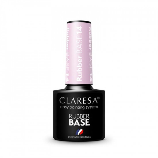 Claresa farebná Rubber báza na nechty, priesvitná nr. 14 - 5g Claresa farebná Rubber báza na nechty, priesvitná nr. 14 - 5g