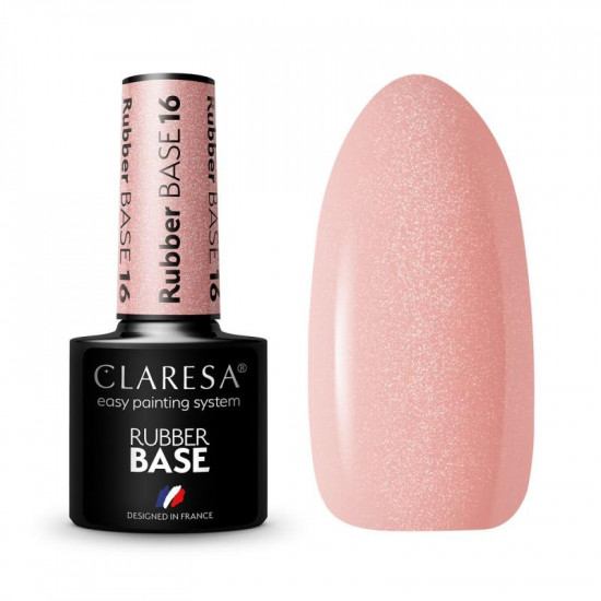 Claresa farebná Rubber báza na nechty nr. 16 - 5g Claresa farebná Rubber báza na nechty nr. 16 - 5g