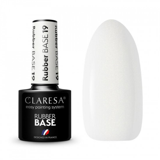 Claresa farebná Rubber báza na nechty nr. 19 - 5 g Claresa farebná Rubber báza na nechty nr. 19 - 5 g