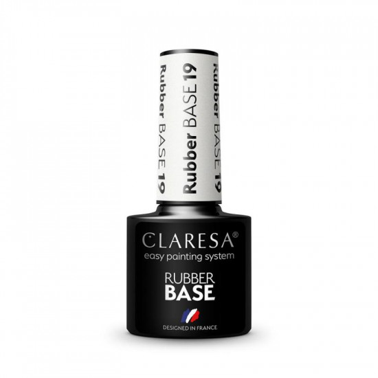 Claresa farebná Rubber báza na nechty nr. 19 - 5 g Claresa farebná Rubber báza na nechty nr. 19 - 5 g