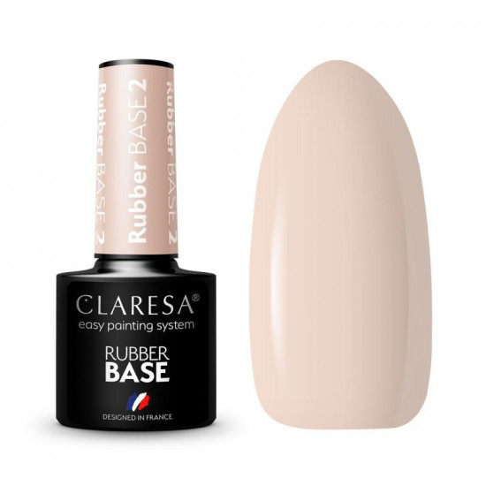 Claresa farebná Rubber báza na nechty nr. 2 -5g Claresa farebná Rubber báza na nechty nr. 2 -5g