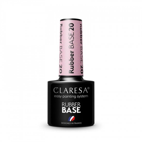 Claresa farebná Rubber báza na nechty nr. 20 - 5g Claresa farebná Rubber báza na nechty nr. 20 - 5g