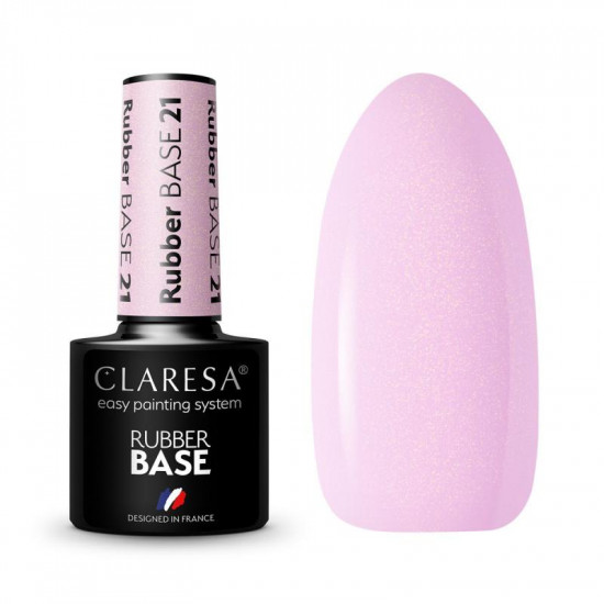 Claresa farebná Rubber báza na nechty nr. 21 - 5g Claresa farebná Rubber báza na nechty nr. 21 - 5g