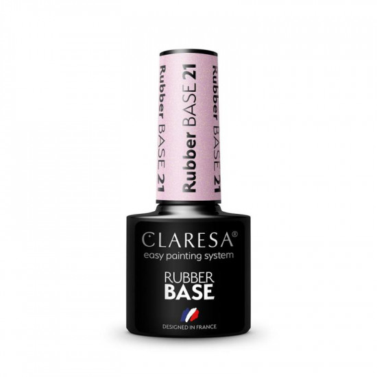 Claresa farebná Rubber báza na nechty nr. 21 - 5g Claresa farebná Rubber báza na nechty nr. 21 - 5g