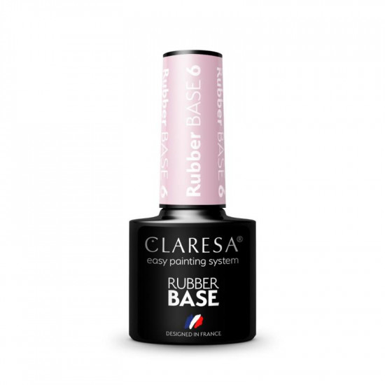 Claresa farebná Rubber báza na nechty nr. 6 - 5g Claresa farebná Rubber báza na nechty nr. 6 - 5g