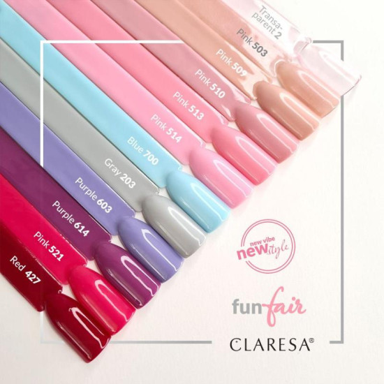 Claresa gél lak na nechty modrý 700 - 5 g Claresa gél lak na nechty modrý 700 - 5 g