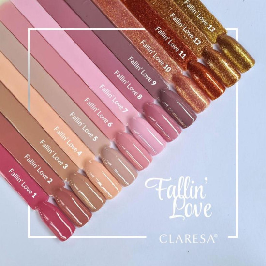 Claresa gél lak na nechty Fallin'Love 1 - 5 g Claresa gél lak na nechty Fallin'Love 1 - 5 g