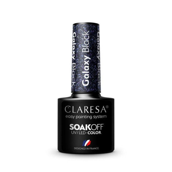 Claresa gél lak na nechty galaxy black 5 g