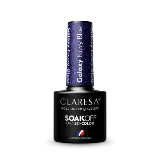 Claresa gél lak na nechty galaxy navy blue 5 g Claresa gél lak na nechty galaxy navy blue 5 g
