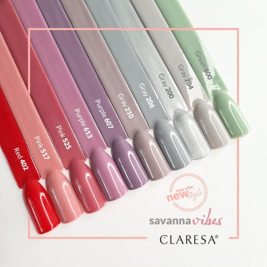 Claresa gél lak na nechty zelený 800 5 g Claresa gél lak na nechty zelený 800 5 g