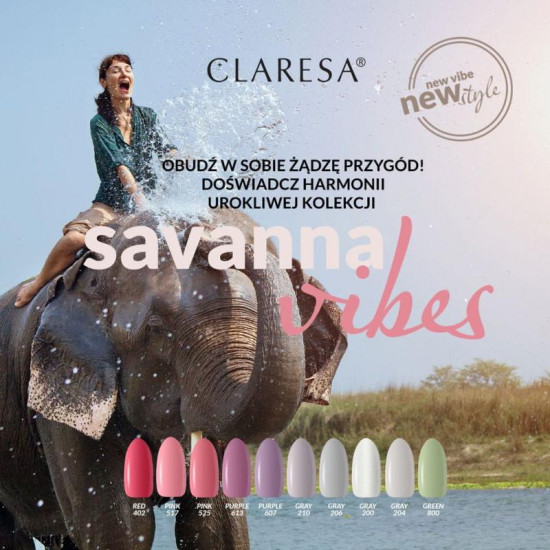 Claresa gél lak na nechty zelený 800 5 g Claresa gél lak na nechty zelený 800 5 g