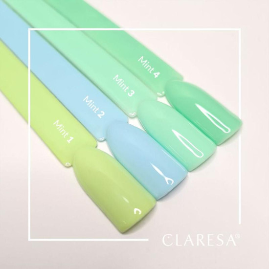 Claresa gél lak na nechty mint 3 5 g Claresa gél lak na nechty mint 3 5 g