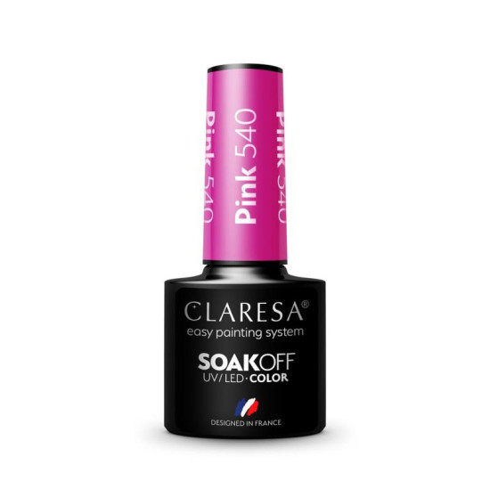 Claresa gél lak na nechty ružový 540 5 g