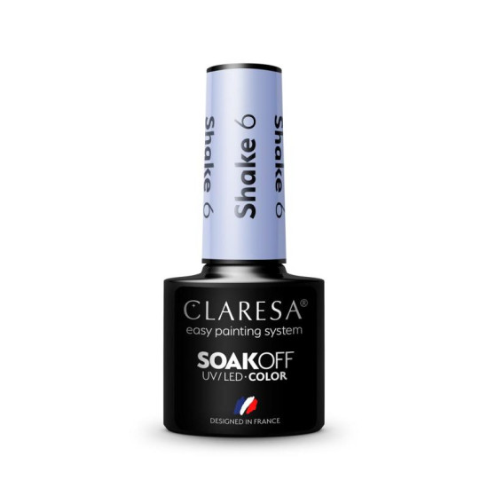 Claresa gél lak na nechty shake 6 5 g Claresa gél lak na nechty shake 6 5 g