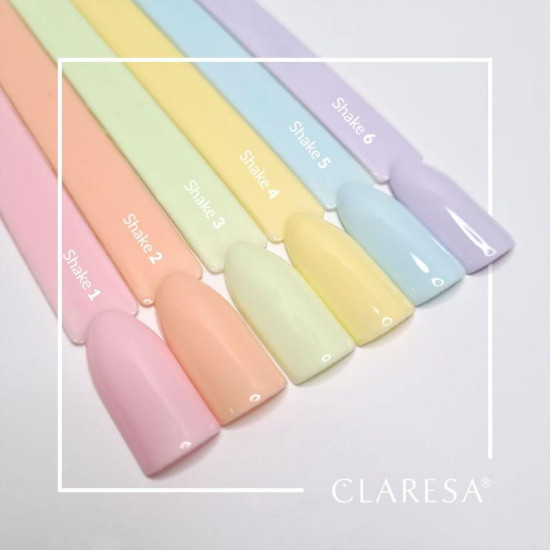 Claresa gél lak na nechty shake 6 5 g Claresa gél lak na nechty shake 6 5 g