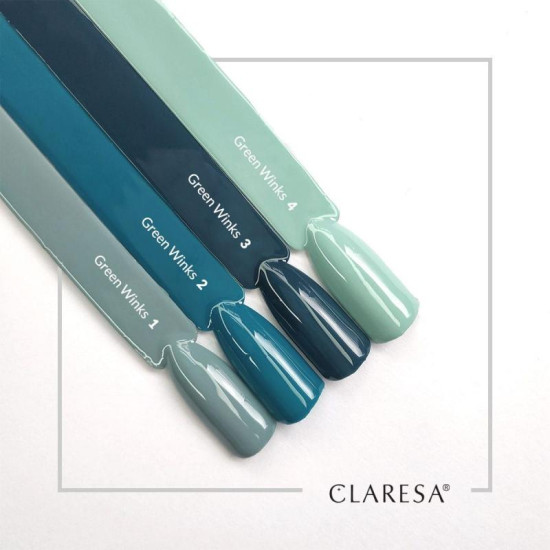 Claresa gél lak na nechty green winks 2 5 g Claresa gél lak na nechty green winks 2 5 g