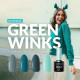 Claresa gél lak na nechty green winks 2 5 g Claresa gél lak na nechty green winks 2 5 g