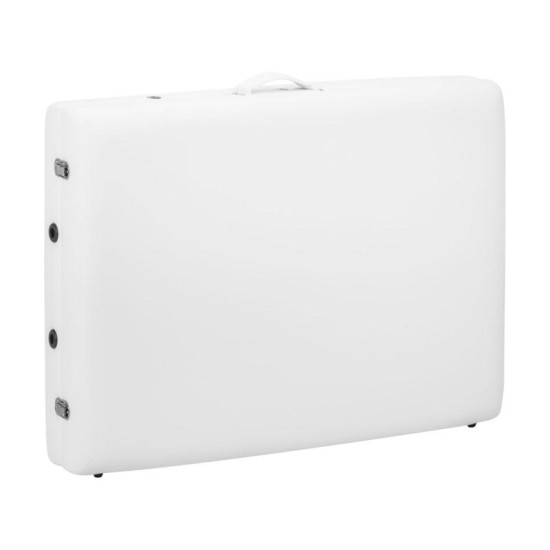 Skladací drevený masážny stôl Komfort Activ Fizjo Lux 2 segmentový 190x70 biely Skladací drevený masážny stôl Komfort Activ Fizjo Lux 2 segmentový 190x70 biely