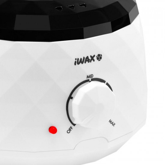 Ohrievač depilačného vosku iWax Diamond 400 ml 100W biely Ohrievač depilačného vosku iWax Diamond 400 ml 100W biely