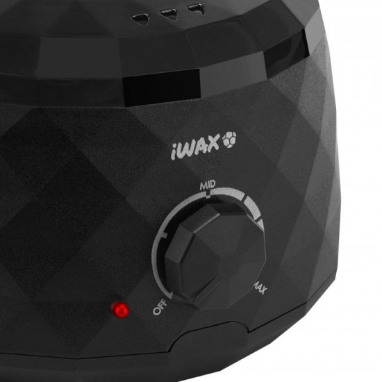 Ohrievač depilačného vosku iWax Diamond 400 ml 100W čierny Ohrievač depilačného vosku iWax Diamond 400 ml 100W čierny