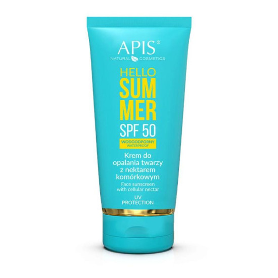 Apis krém na opaľovanie s bunkovým nektárom Hello summer SPF 50 50 ml Apis krém na opaľovanie s bunkovým nektárom Hello summer SPF 50 50 ml