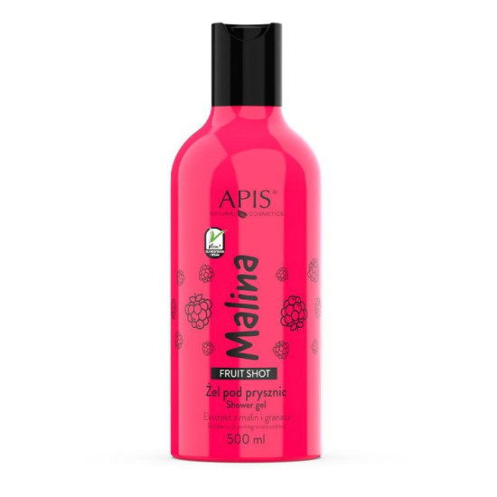 Apis malinový sprchový gél Fruit shot 500 ml Apis malinový sprchový gél Fruit shot 500 ml