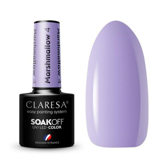 Claresa gél lak na nechty Marshmallow 4 5 g Claresa gél lak na nechty Marshmallow 4 5 g