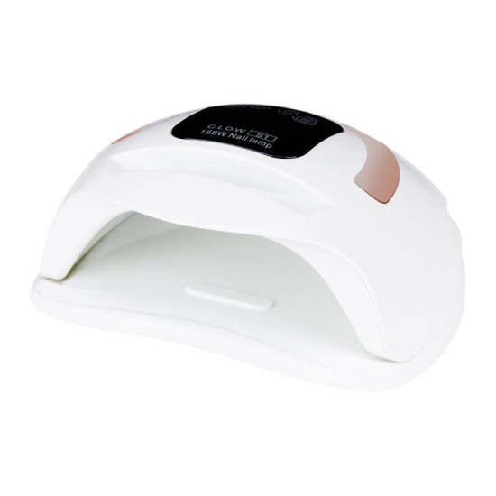 UV LED Lampa na nechty Glow S1 168 W zlatá