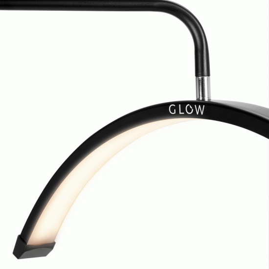 Kozmetická lampa Glow MX6 na predlžovanie rias a tetovanie, čierna Kozmetická lampa Glow MX6 na predlžovanie rias a tetovanie, čierna