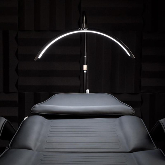 Kozmetická lampa Glow MX6 na predlžovanie rias a tetovanie, čierna Kozmetická lampa Glow MX6 na predlžovanie rias a tetovanie, čierna
