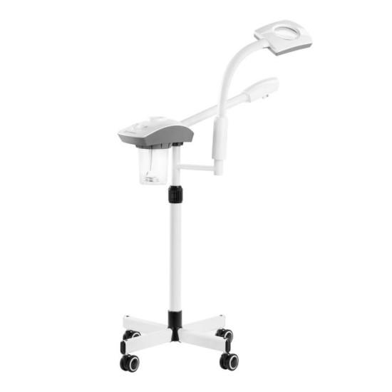 Kozmetický naparovač s UV a lupa lampou Giovanni D-21 biely Kozmetický naparovač s UV a lupa lampou Giovanni D-21 biely