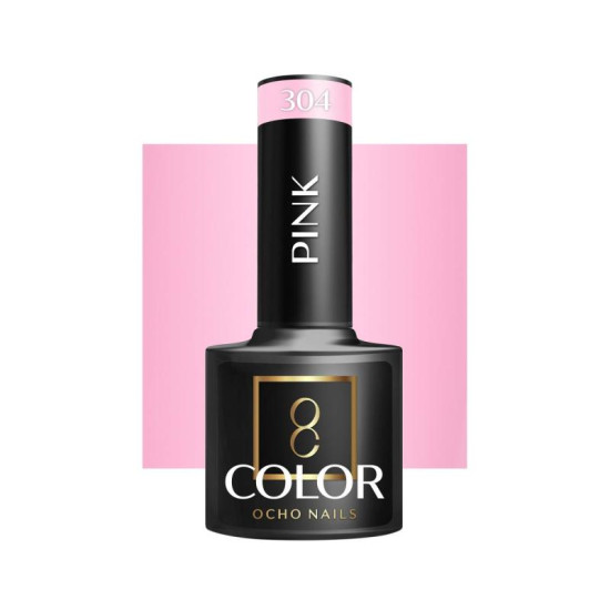 OCHO NAILS Hybridný lak ružový 304 -5 g OCHO NAILS Hybridný lak ružový 304 -5 g