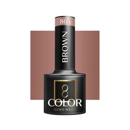 OCHO NAILS gél lak na nechty Brown 805, 5 g OCHO NAILS gél lak na nechty Brown 805, 5 g