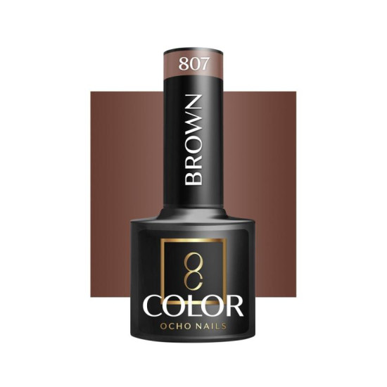 OCHO NAILS gél lak na nechty Brown 807, 5 g OCHO NAILS gél lak na nechty Brown 807, 5 g